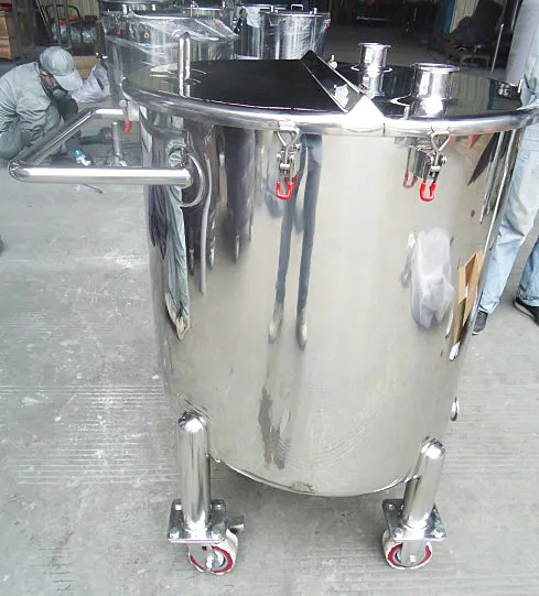 Customized 304/316L Mobile Stainless Steel Aluminum Pressure Fuel Oil Gas Storage Tank