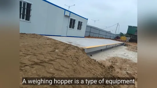 Modular Design 24m High Accuracy Weighbridge Truck Scale 