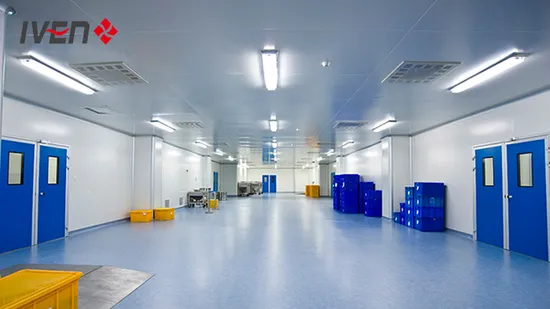 Decontaminated Filtered Modular Hospital Lab Equipment Sterile Environment for Pharmaceuticals Pharmaceutical Grade Cleanroom 