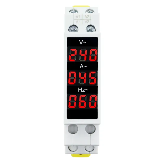 Modular Digital Voltage Ampere Hertz Meter AC 80